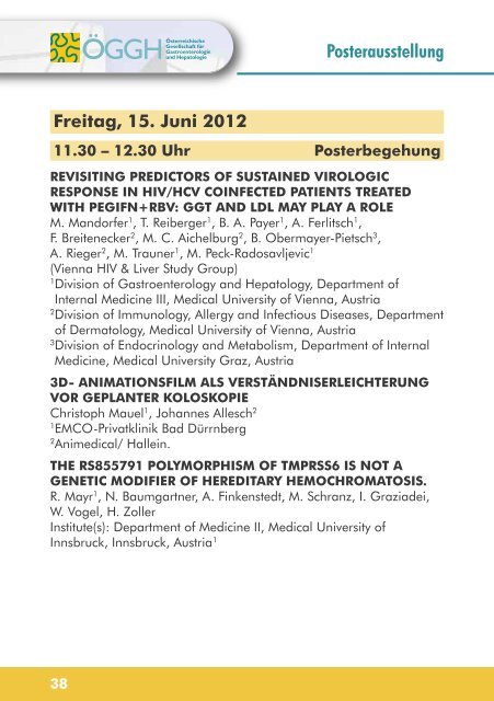 Freitag, 15. Juni 2012 - Hitachi Medical Systems Europe