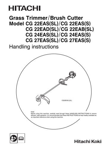 CG22EAB(HC) Product Manual - Hitachi