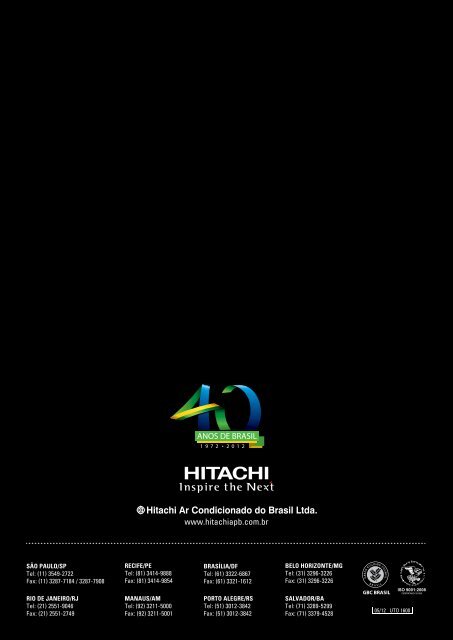 UTOPIA EVOLUTION - Hitachi Ar Condicionado do Brasil