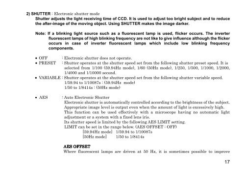 HV-HD201 Op Manual - Hitachi Kokusai Electric America, Ltd.