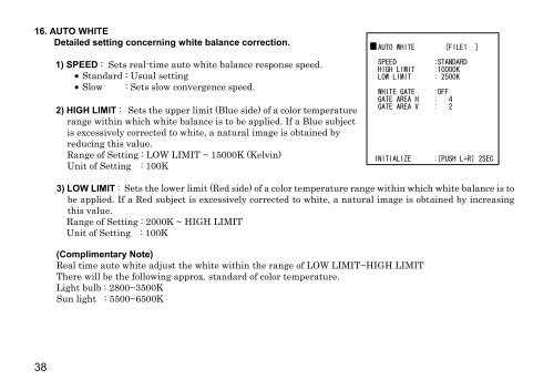 HV-HD201 Op Manual - Hitachi Kokusai Electric America, Ltd.