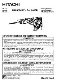 DH50MR - HITACHI Power Tools