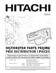 Hitachi Lever Gear Stopper Assy 630 068 5831 - SMT Xtra