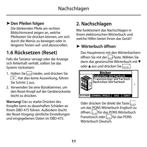 Elektronisches Multi-Wörterbuch - Franklin Electronic Publishers