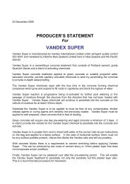 VANDEX SUPER - Hitchins