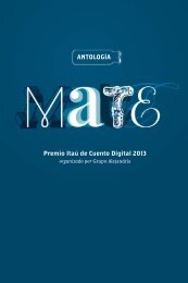 Mate. Antología del Premo Itaú de Cuento Digital 2013.