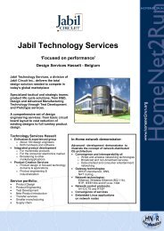 Jabil Technology Services - Hitech Projects