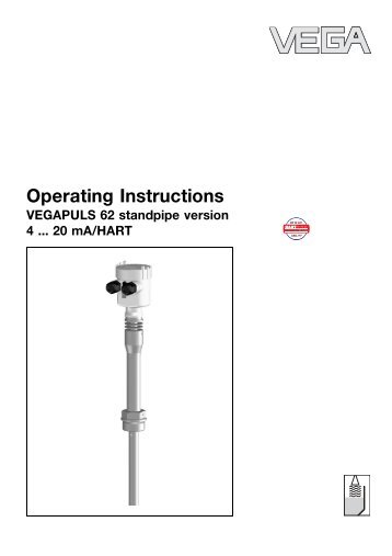VegaPULS-62 Manual