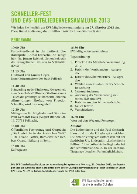 Schneller Magazin 03/13 (PDF, 2MB) - EMS