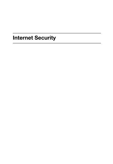 Internet Security - Dang Thanh Binh's Page