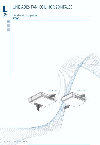 UNIDADES FAN-COIL HORIZONTALES - Hitecsa