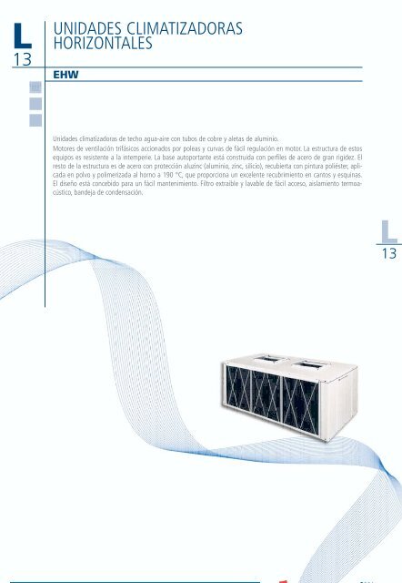 UNIDADES CLIMATIZADORAS HORIZONTALES - Hitecsa