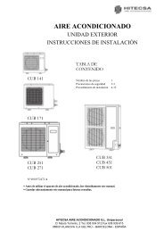 AIRE ACONDICIONADO - Hitecsa