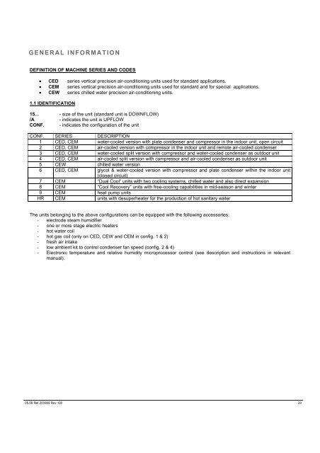 instrucciones de instalaciÃ³n, funcionamiento y - Hitecsa