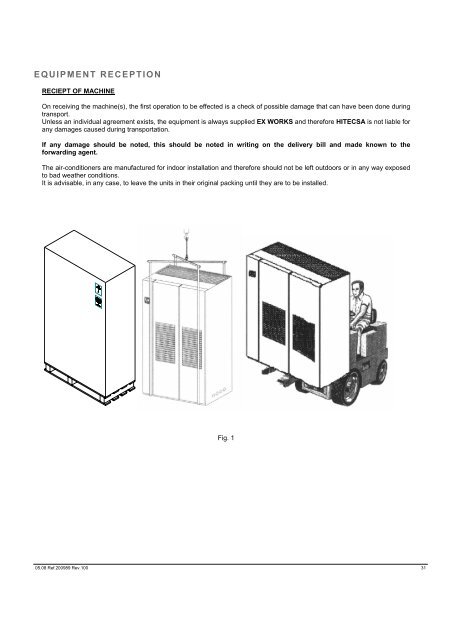 instrucciones de instalaciÃ³n, funcionamiento y - Hitecsa