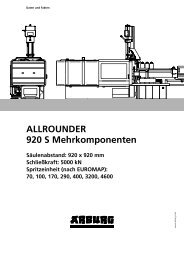ALLROUNDER 920 S Mehrkomponenten - Arburg