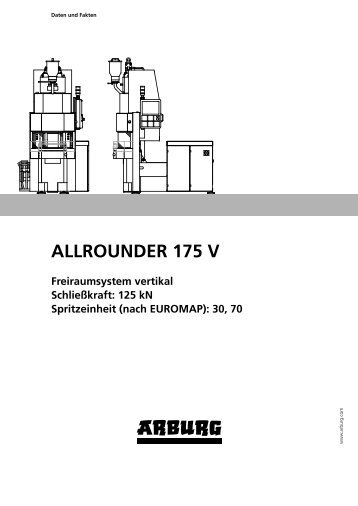 ALLROUNDER 175 V - Arburg