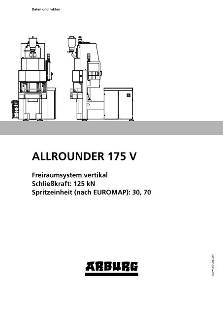 ALLROUNDER 175 V - Arburg