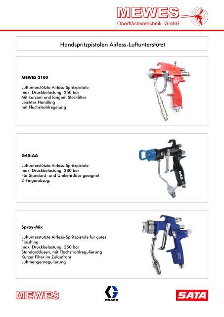 Spritz-und Lackiertechnik .cdr - MEWES Oberflächentechnik GmbH