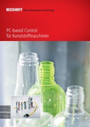 PC-based Control für Kunststoffmaschinen - download - Beckhoff