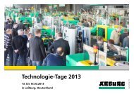 Technologie-Tage 2013 - Arburg