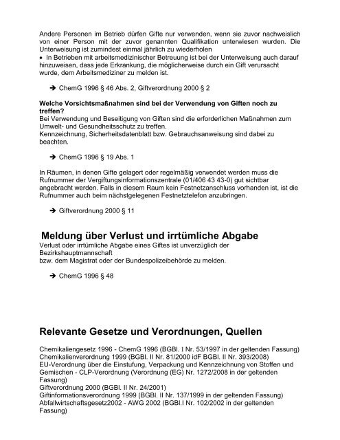 Laborordnung des Departments für Chemie - Department für Chemie