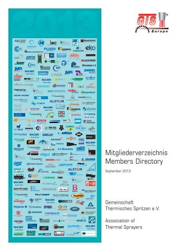 2013-09-10, PDF - GTS Gemeinschaft Thermisches Spritzen