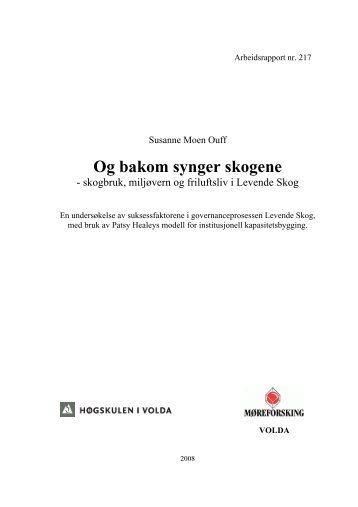 Elektronisk versjon (pdf) - HÃ¸gskulen i Volda