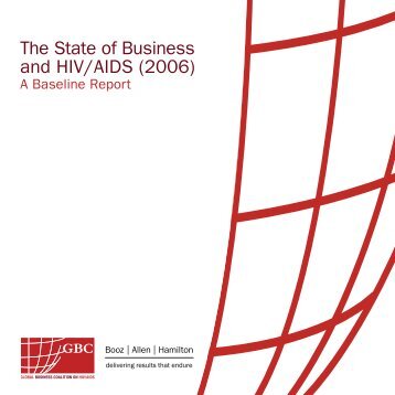 The State of Business and HIV/AIDS (2006) - Booz Allen Hamilton