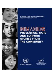 HIV/AIDS Prevention, Care and Support: Stories from ... - hivpolicy.org