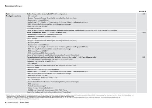 Preisliste Golf GTD (Technik und Preise) MJ2013 070313.indd