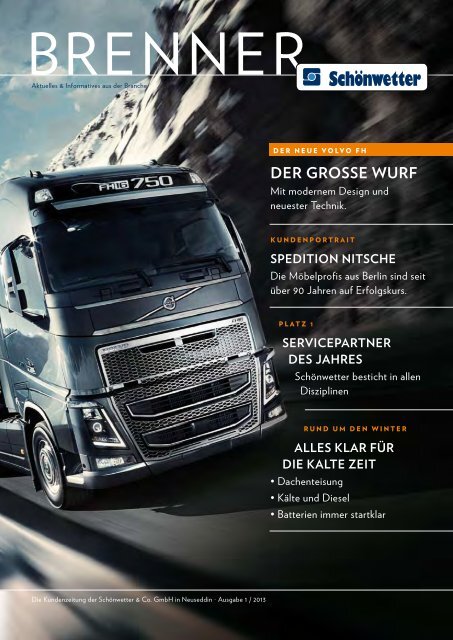 BRENNER aktuell (pdf) - Schönwetter Trucks