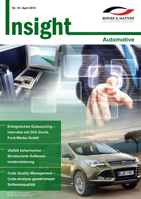 10. Newsletter 'Insight Automotive' (pdf 2,5 MB) - Berner & Mattner