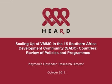 View/Download file - Southern Africa HIV and AIDS Regional ...
