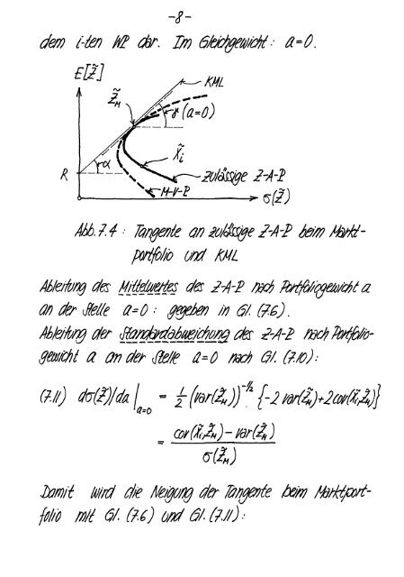 Finanzmarktanalyse II