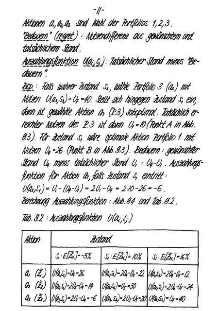 Finanzmarktanalyse II