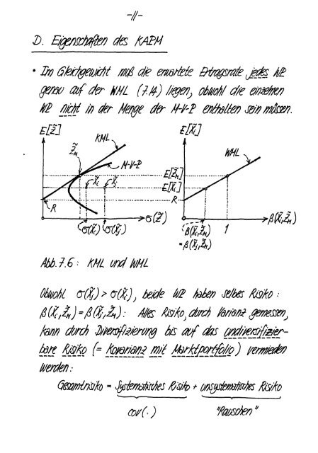 Finanzmarktanalyse II