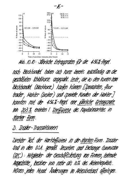 Finanzmarktanalyse II