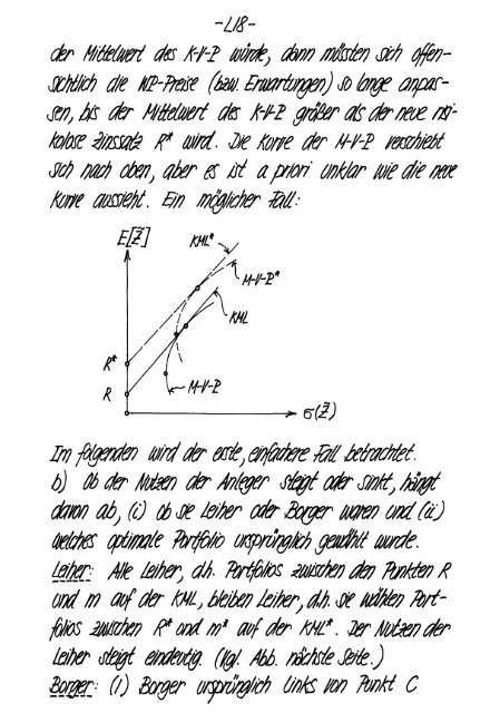 Finanzmarktanalyse II