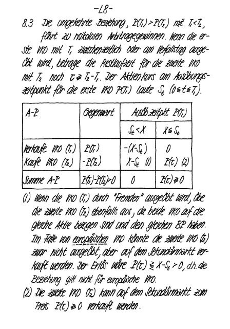 Finanzmarktanalyse II