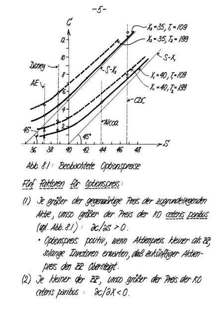 Finanzmarktanalyse II