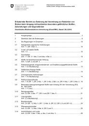 ErlÃ¤uternder Bericht zur Ãnderung der Verordnung zur Reduktion ...