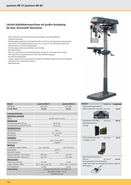 PDF Katalog 705 kb - HK Maschinentechnik