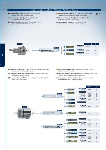 PDF Katalog 17 Mb - HK Maschinentechnik