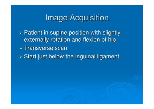 Ultrasound for DVT