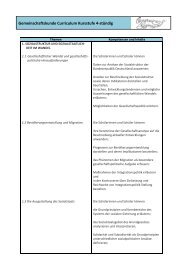 Gemeinschaftskunde Kursstufe 4 st - Copernicus-Gymnasium