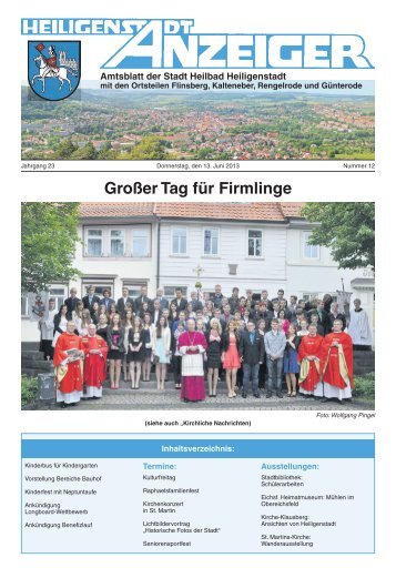 Stadtanzeiger 2013-12 - Heilbad Heiligenstadt
