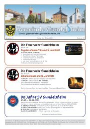 Mitteilungsblatt 13/2013 - Gemeinde Gundelsheim