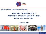 Integration between China's Offshore and Onshore Equity Markets