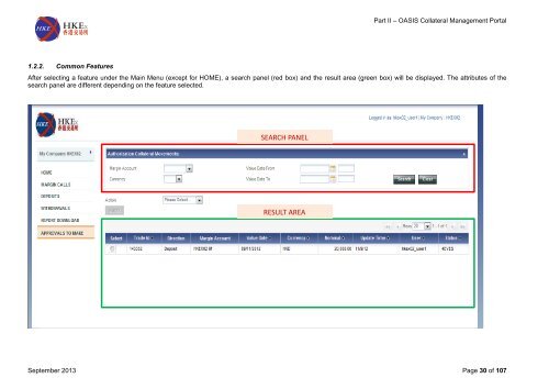 OASIS user guide - Hong Kong Exchanges and Clearing Limited